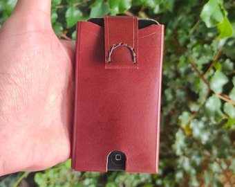 Smartphone Case, Leather Belt Case, Smartphone Holder, Leather Case, Personalized Leather Phone Case, Iphone Leather Case, Belt Case