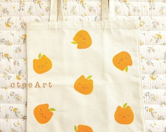 Tangerine Yoongi Canvas Tote Bag