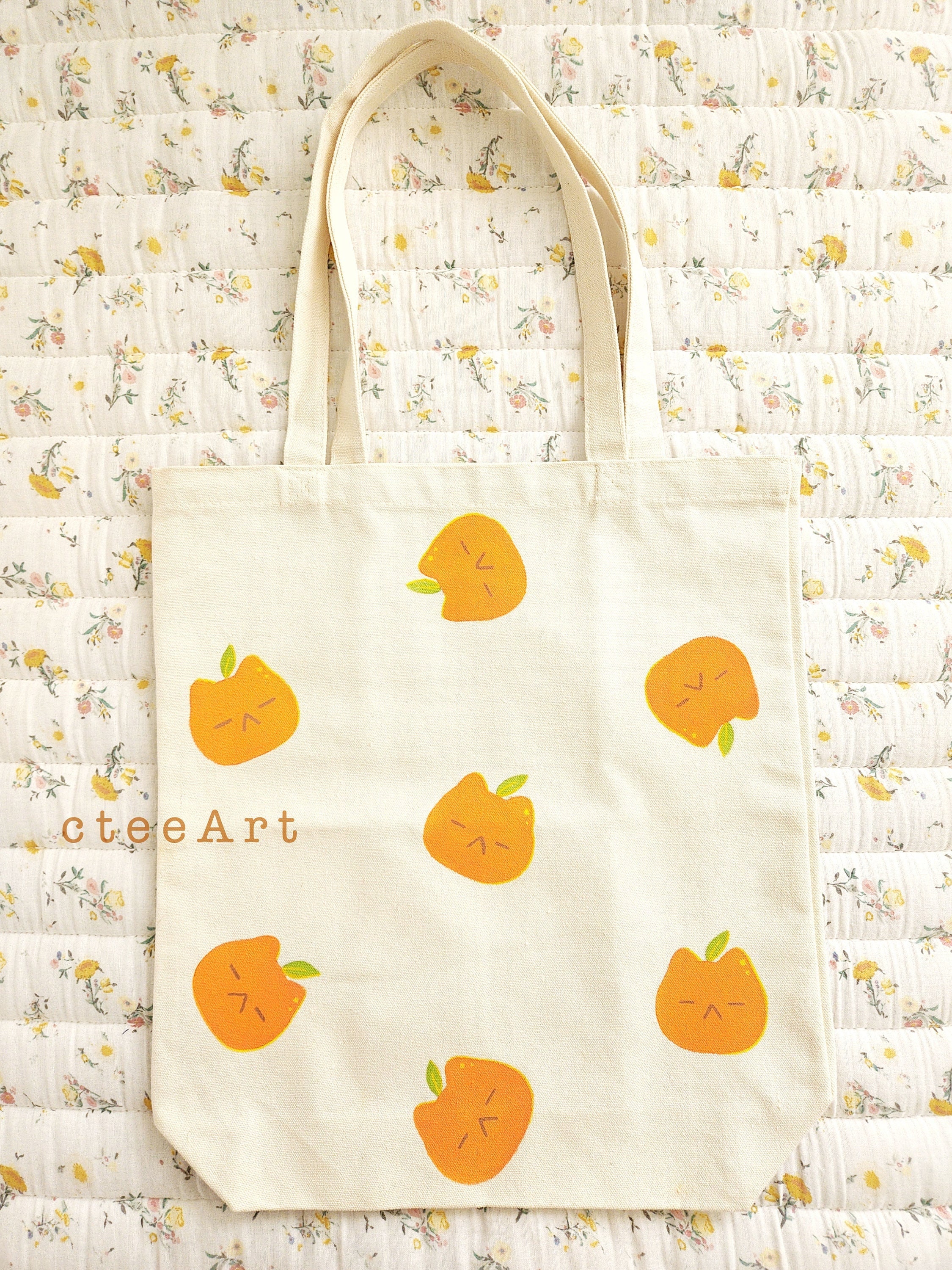 Fresh tangerine Tote Bag for Sale by 6hands