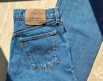 levi's 605 orange tab