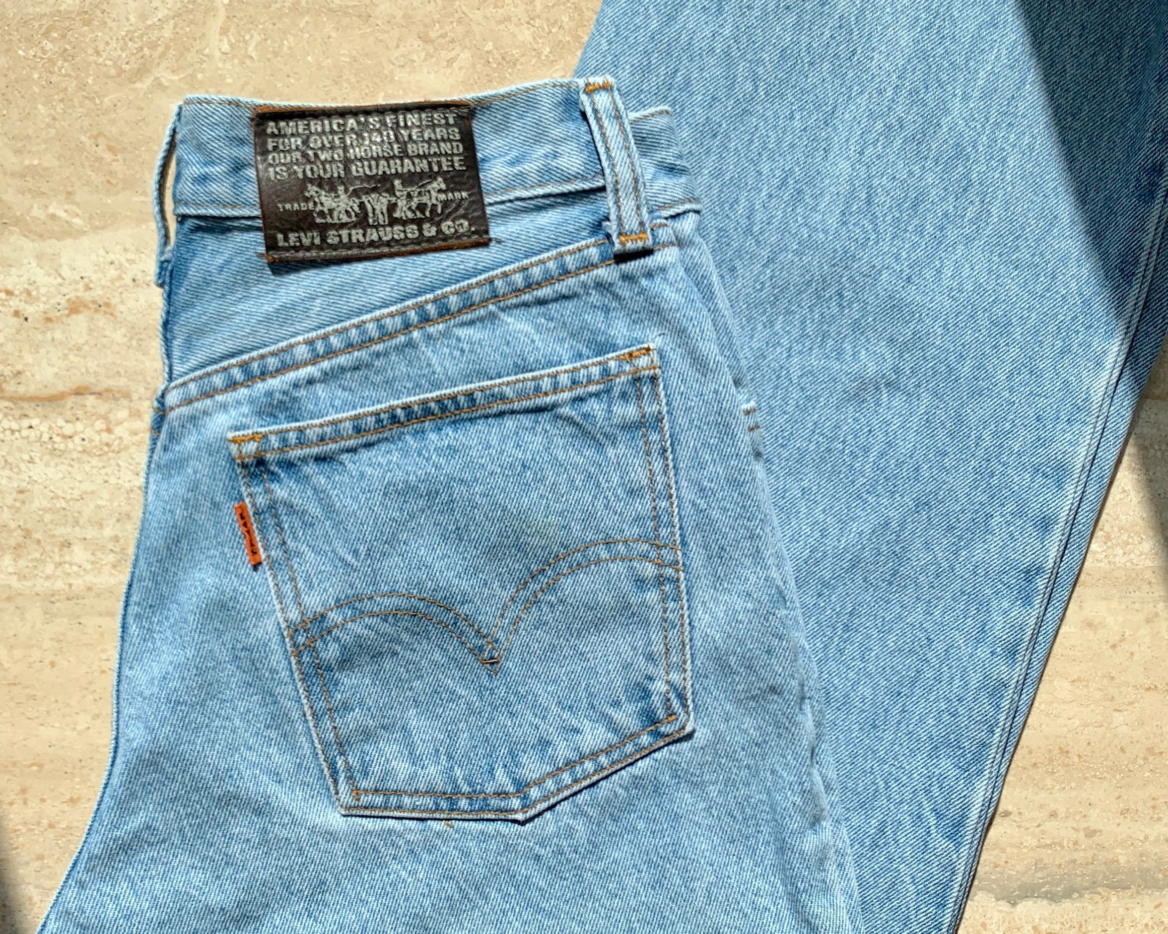 grad tilfredshed I navnet LEVIS Vintage 412 Jeans / Relaxed Boyfriend Fit 90s High - Etsy