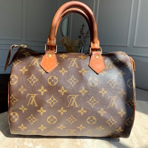 LOUIS VUITTON Speedy 25 Vintage Handbag in Classic Monogram 