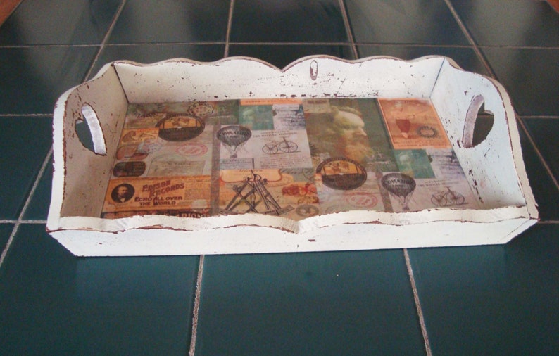 Retro Baseball tray.