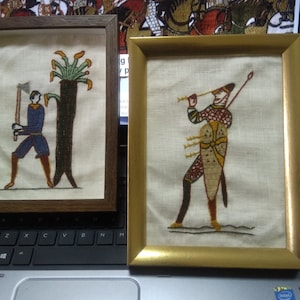 Bayeux tapestry embroidery small