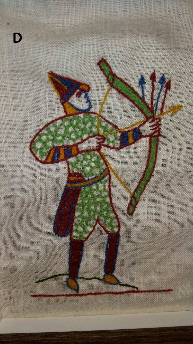 Bayeux Tapestry Embroidery Small Etsy