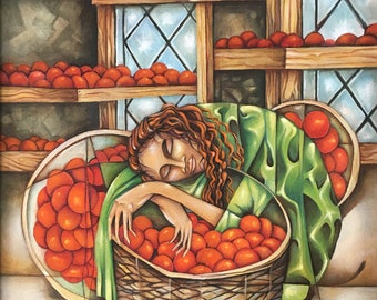 Sleeping on Oranges