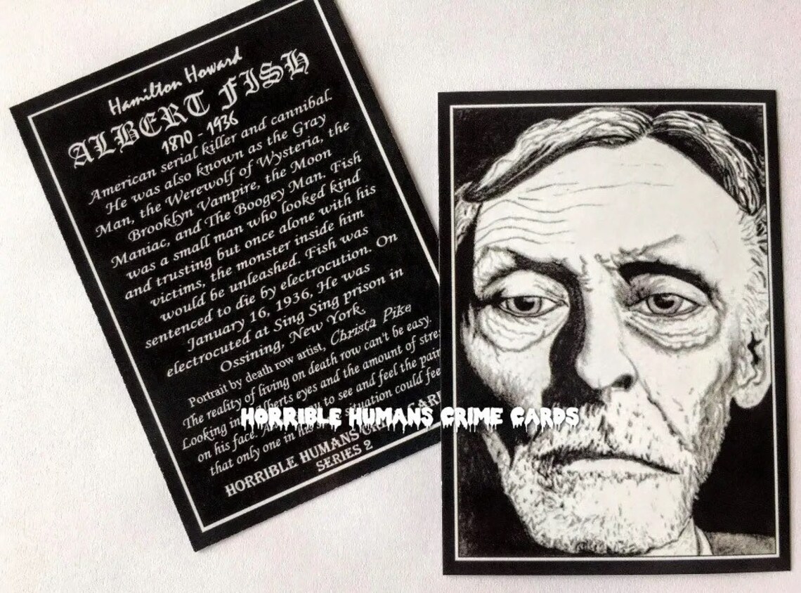 Horrible Humans Trading Cards Series 2 Serial Killer Trading | Etsy