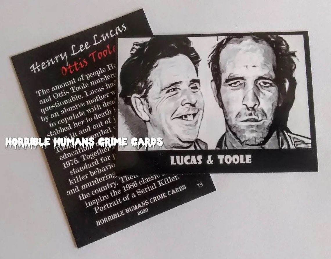 Horrible Humans Trading Cards Series 2 Serial Killer Trading | Etsy
