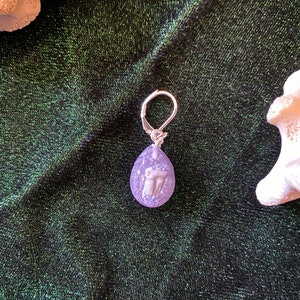 Lavender Fox Tooth Resin