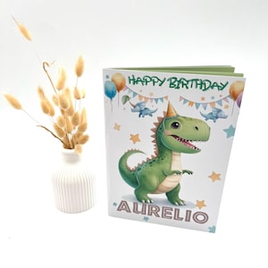 Idee regalo di compleanno per bomboniere personalizzate per libri da colorare e puzzle a tema Dino