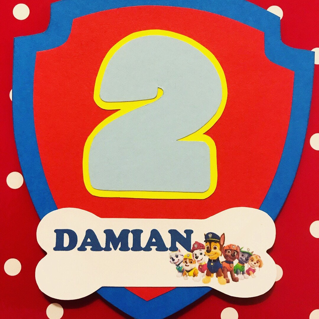 Einladungskarten Paw Patrol | Etsy