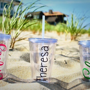 Personalized Glass Cups With Lids And Straws,Personalized Iced Tea  Glasses,Custom Clear Drinking Gla…See more Personalized Glass Cups With  Lids And