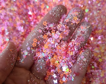 Sugarplum / Chunky Glitter / Pink Chunky Glitter / Chunky Mix