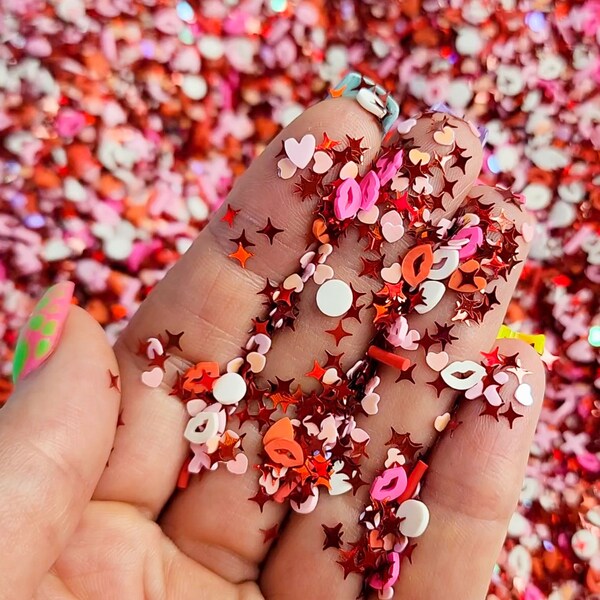 Glitter Polymer Clay Etsy