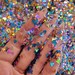 Holographic Mouse chunky glitter mix | Mothers Day Gift Mickey Glitter | face body hair nail art | Loose glitter for Resin supplier crafts 