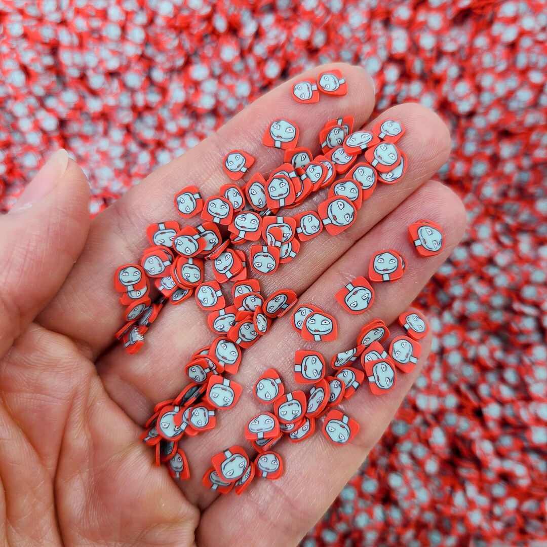 Sally Polymer Clay Slices Halloween Polymer Clay Slices Fimo Fake Clay