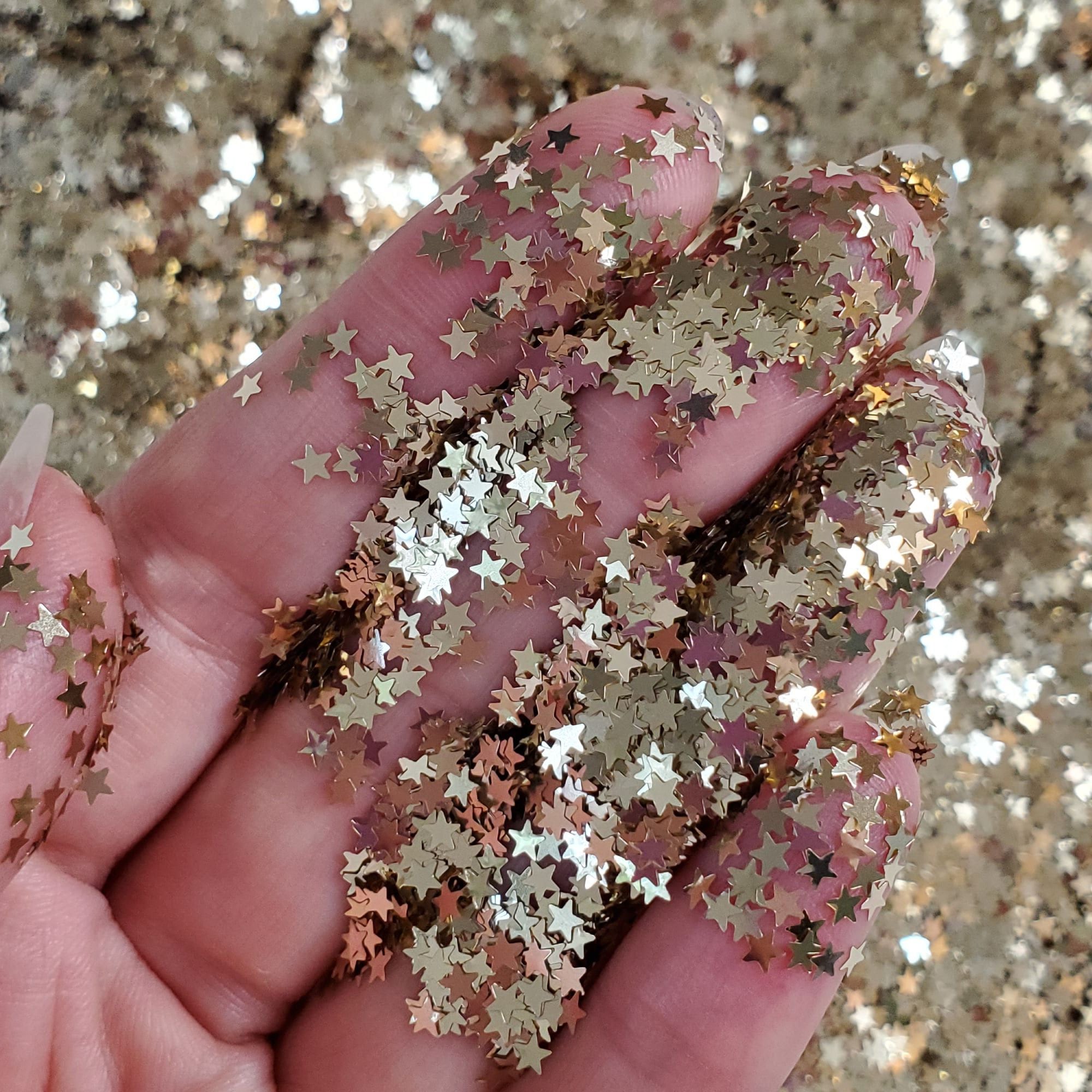 The Lost Ark Extra Chunky Gold Holographic Biodegradable Glitter