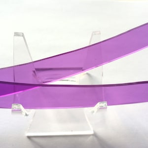 458 Translucent PURPLE Vintage Straight Razor REPLACEMENT SCALES