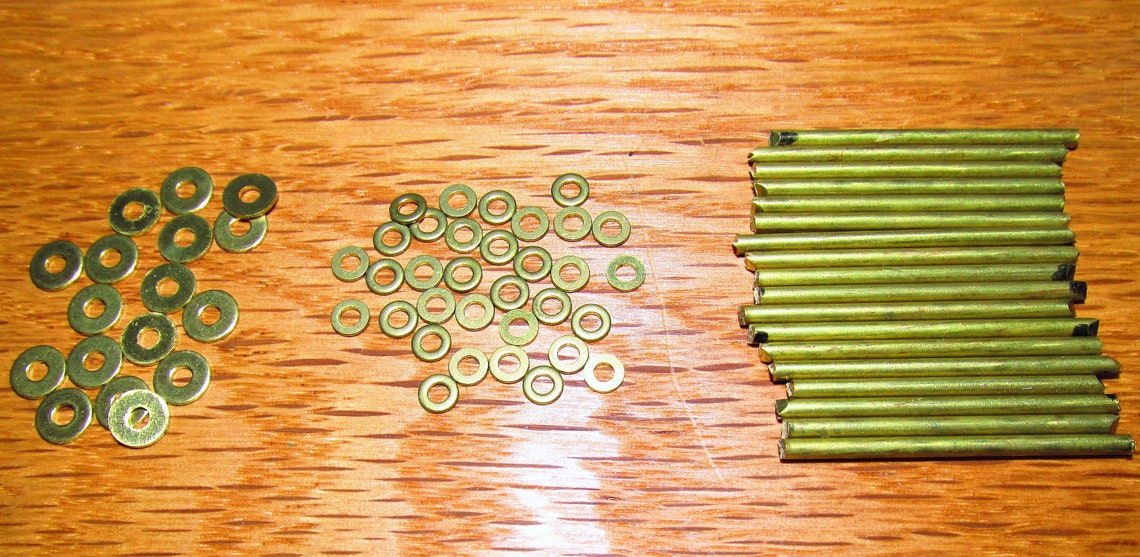 Straight Razor Repair Kit 8 Sets of BRASS Pins Washers & Pivot Etsy