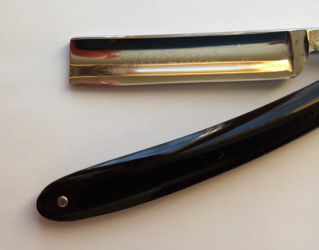 GEO WOSTENHOLM IXL Vintage Straight Razor 5/8 Blade Imperial Sheffield ...