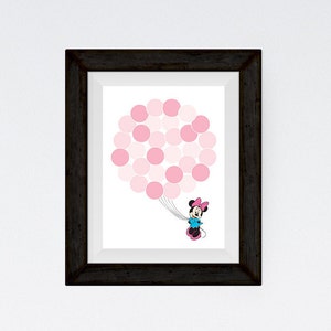 Girl Mouse Guest Book Alternative