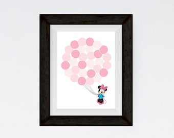 Girl Mouse Guest Book Alternative