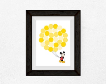 Boy Mouse Guest Book Alternative