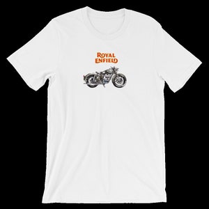 Royal Enfield shirt, Custom tshirt, perfect gift, Vintage Inspired, Poetry tee