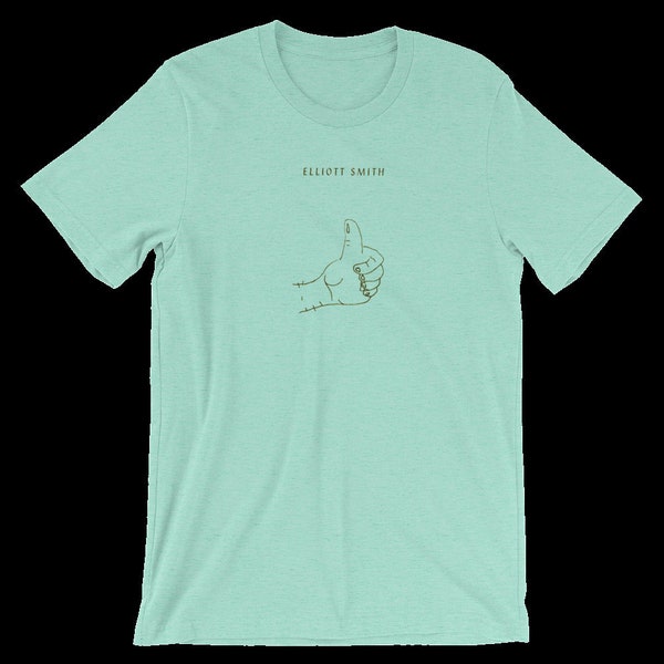 Camicia di Elliott Smith, Rock Custom t-shirt, tshirt Eliott Smith, perfetto dono, ispirazione Vintage, vintage