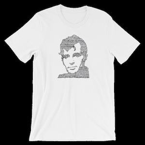 Jack Kerouac shirt, Custom  t-shirt, perfect gift, Vintage Inspired, Poetry tee