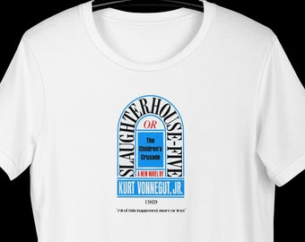 Kurt Vonnegut Slaughterhouse-Five T-Shirt : Vintage inspiriertes 1969 T-Shirt