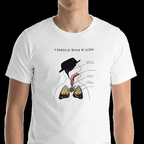 Tom Waits shirt,  Custom Rock t-shirt, Tom Waits tshirt, perfect gift, Vintage Inspired, vintage