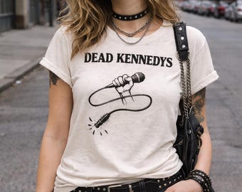 Dead Kennedys T-Shirt, Vintage Punk T-Shirt, Unisex Rock Musik Grafik-Shirt