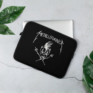 Metallifukinca, laptop sleeve case, perfect gift, Metallica