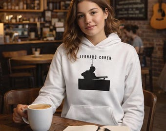 Leonard Cohen Hoodie: Vintage-inspiriertes Unisex-Sweatshirt