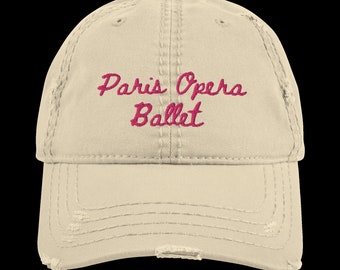 Paris Opéra Ballet bestickter Hut