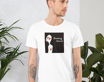 Vintage Punk schlagende Herzen T-Shirt, Buzzcocks inspiriert Rock Tee