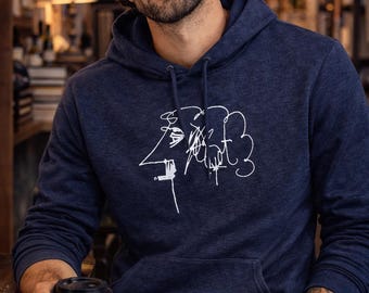 Sudadera con capucha "So It Goes", sudadera literaria de Kurt Vonnegut, ropa unisex para amantes de los libros