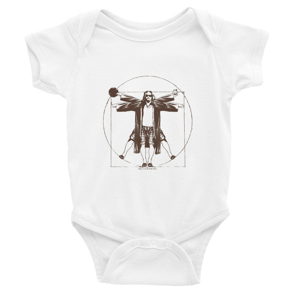 Twin Peaks Baby One Onesie — Studio · The Dude Baby One view