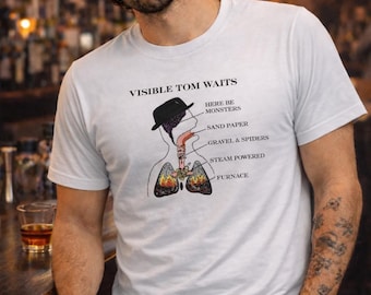 Das sichtbare TomWaist T-Shirt, Benutzerdefiniertes Rockmusik-T-Shirt