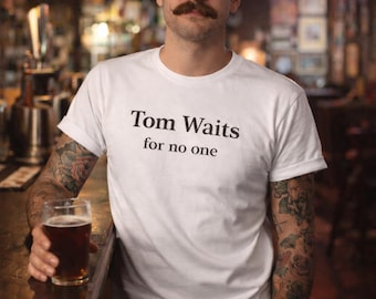 Tom wartet auf niemanden T-Shirt, Custom Rock Musik Tee