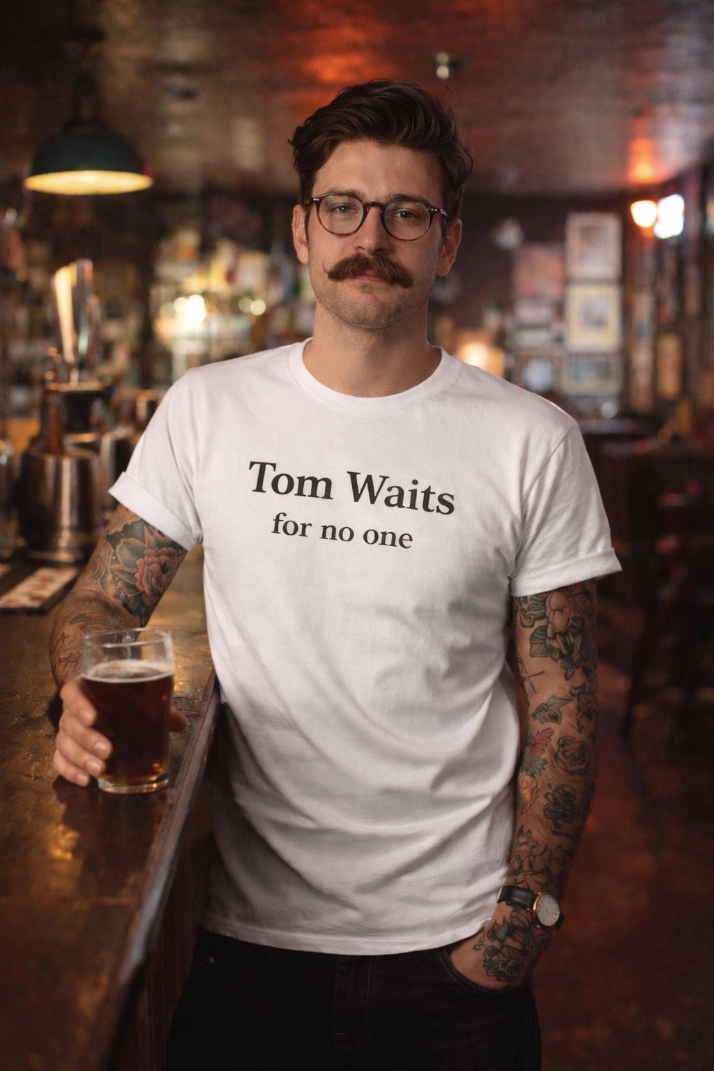 Tom Waits for no one T Tee — Tees by The Perfect Goods