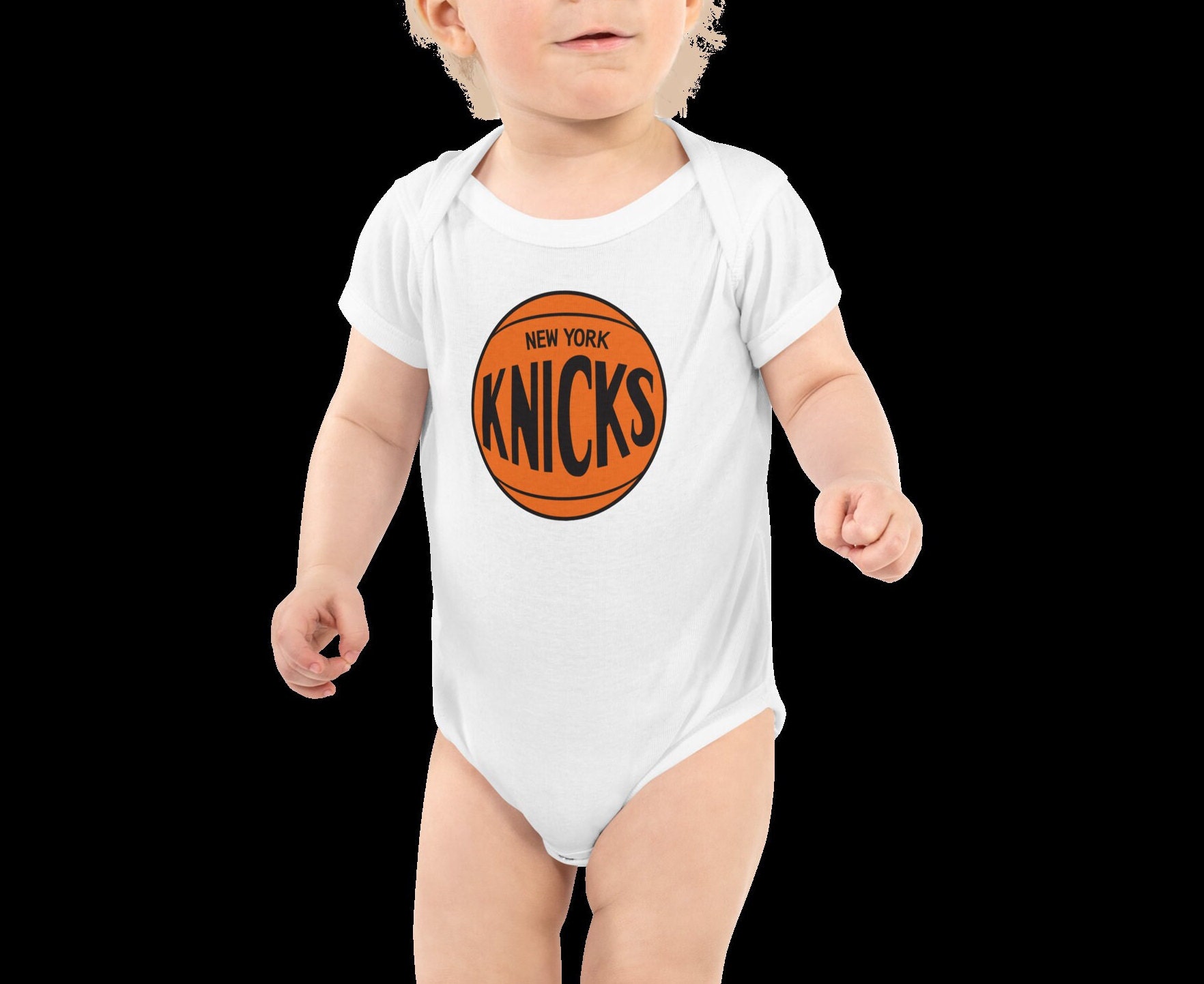 Charles Oakley Baby Clothes  New York Throwbacks Kids Baby Onesie