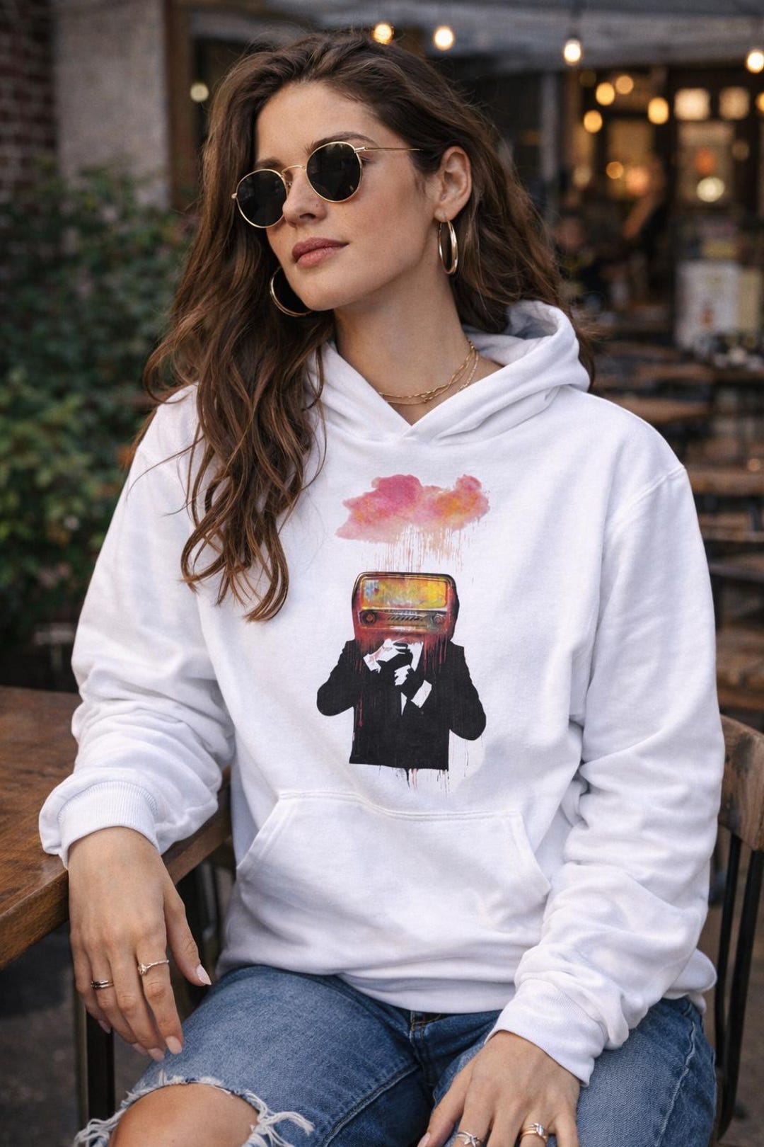 Thom Yorke Hoodie パーカー Radiohead Hoodie: Thom Yorke Inspired Unisex Pullover - Etsy