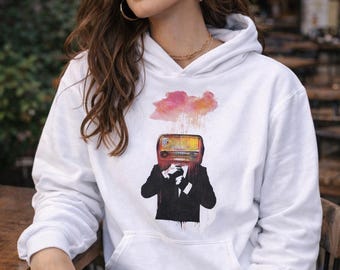 Radiohead Hoodie: Thom Yorke inspirierter Unisex Pullover