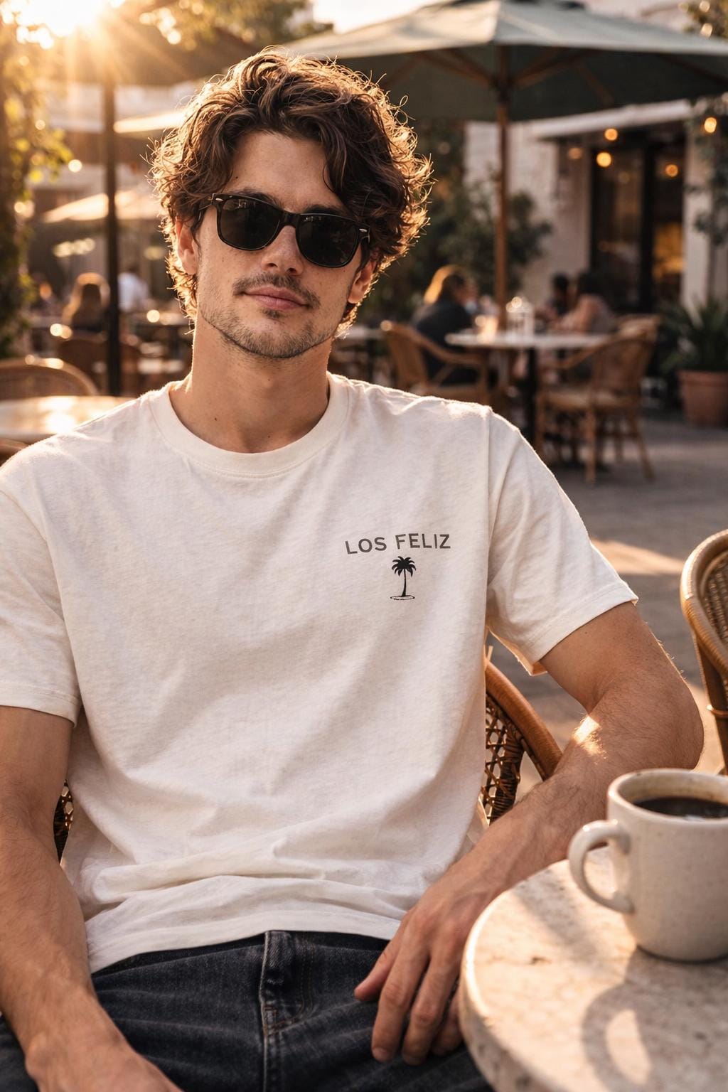 Minimalist Los Feliz Graphic Tee, Los Angeles Streetwear Style, Unisex Graphic T Tee — Tees by The Perfect Goods