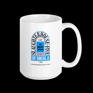 Kurt Vonnegut Kaffeebecher, so geht&#39;s, Gegenkultur Kunst, Schlachthaus Fünf, Perfektes Geschenk, Geschenk für Ihn, Geschenk für Sie, Geburtstagsgeschenk