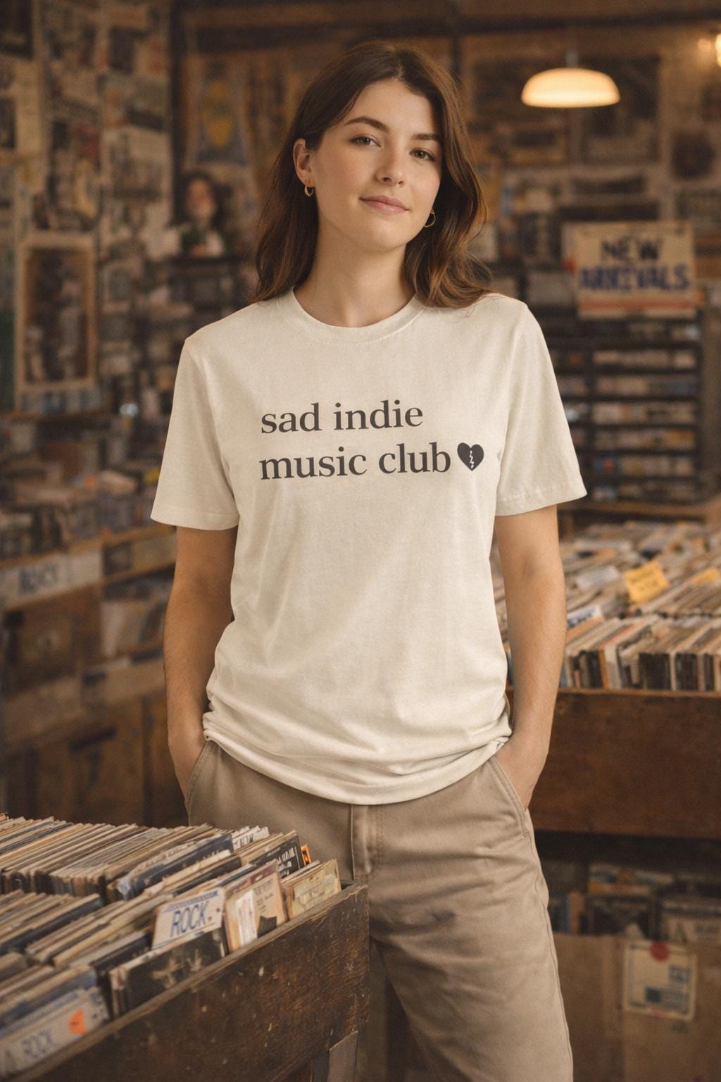 Sad Indie Music Club T Tee — Tees by The Perfect Goods