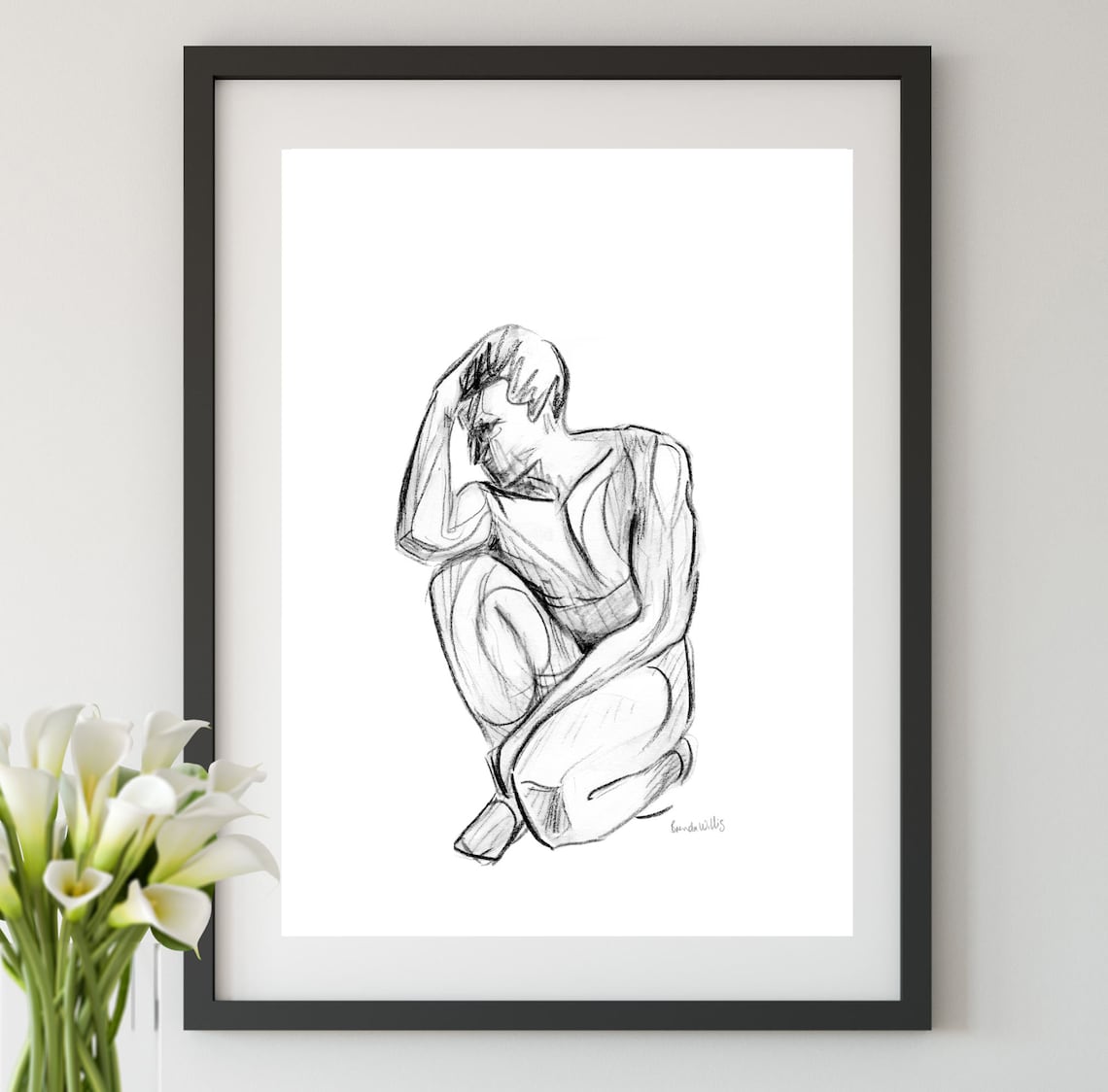 nude-male-and-female-watercolor-art-print-set-black-and-white-tasteful