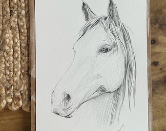 白い馬の絵 | オリジナルアート | 8